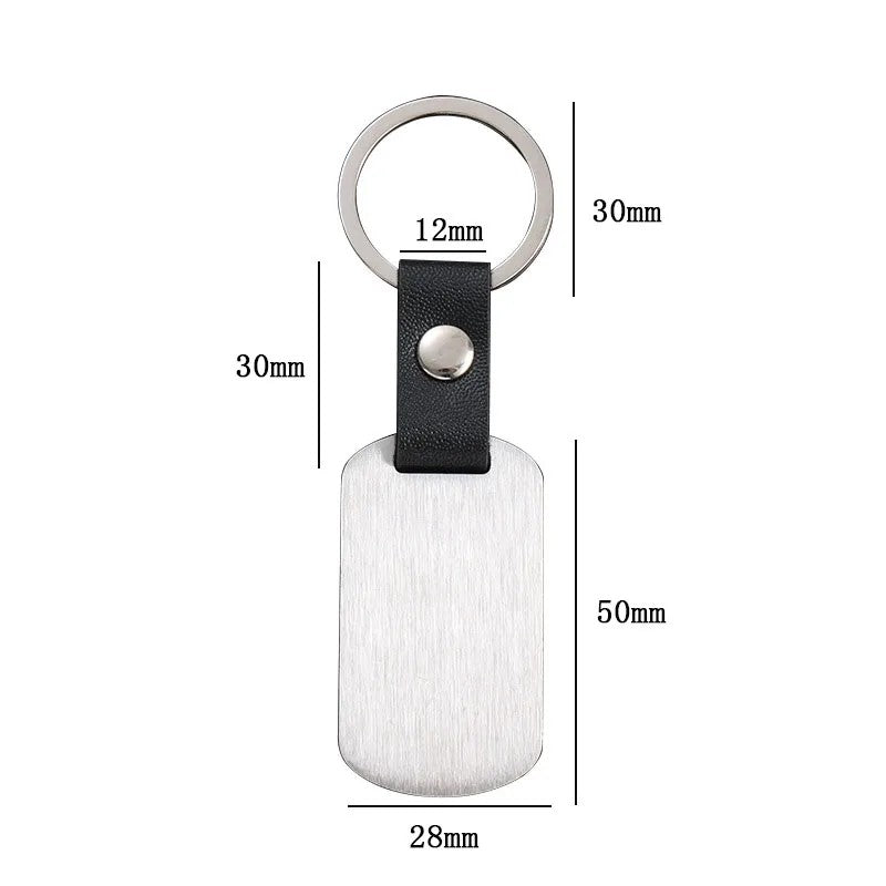 Keychain Tag Matte Surface