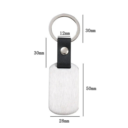 Keychain Tag Matte Surface