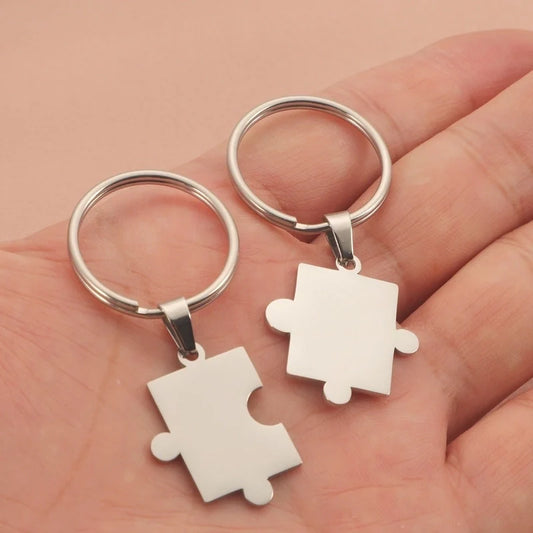 Puzzle keychain x 2