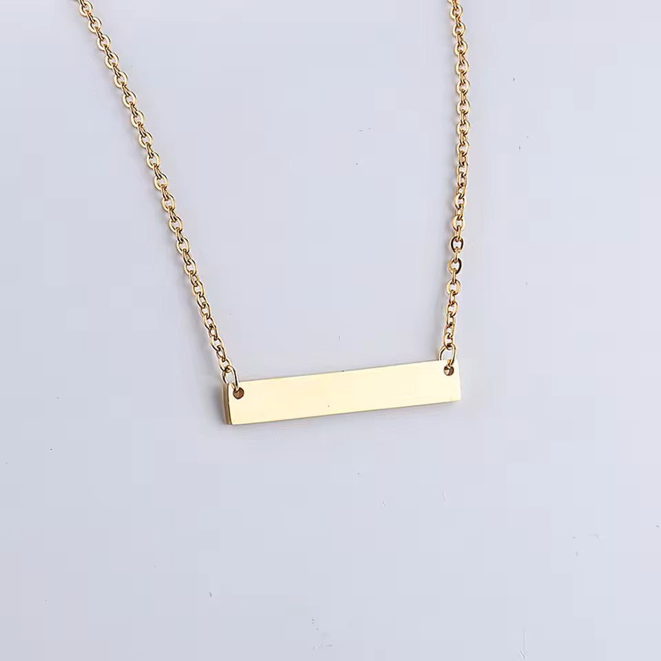 Bar Necklace for Women