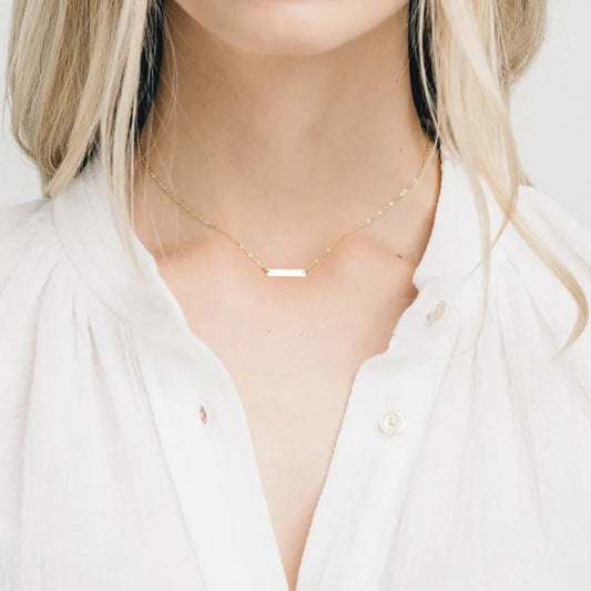 Bar Necklace for Women
