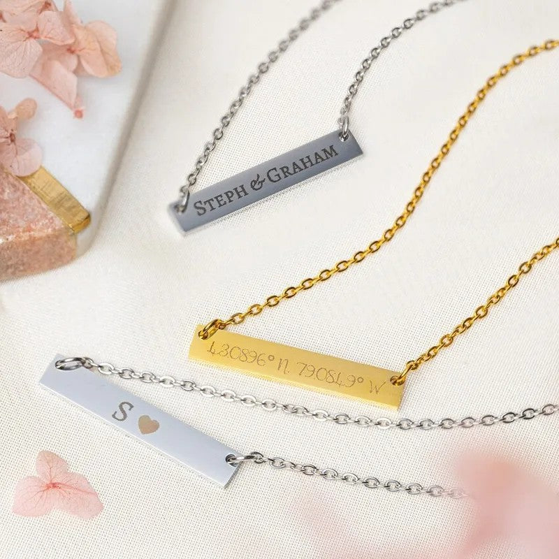Bar Necklace for Women